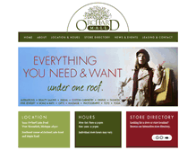 Tablet Screenshot of orchardmallwb.com